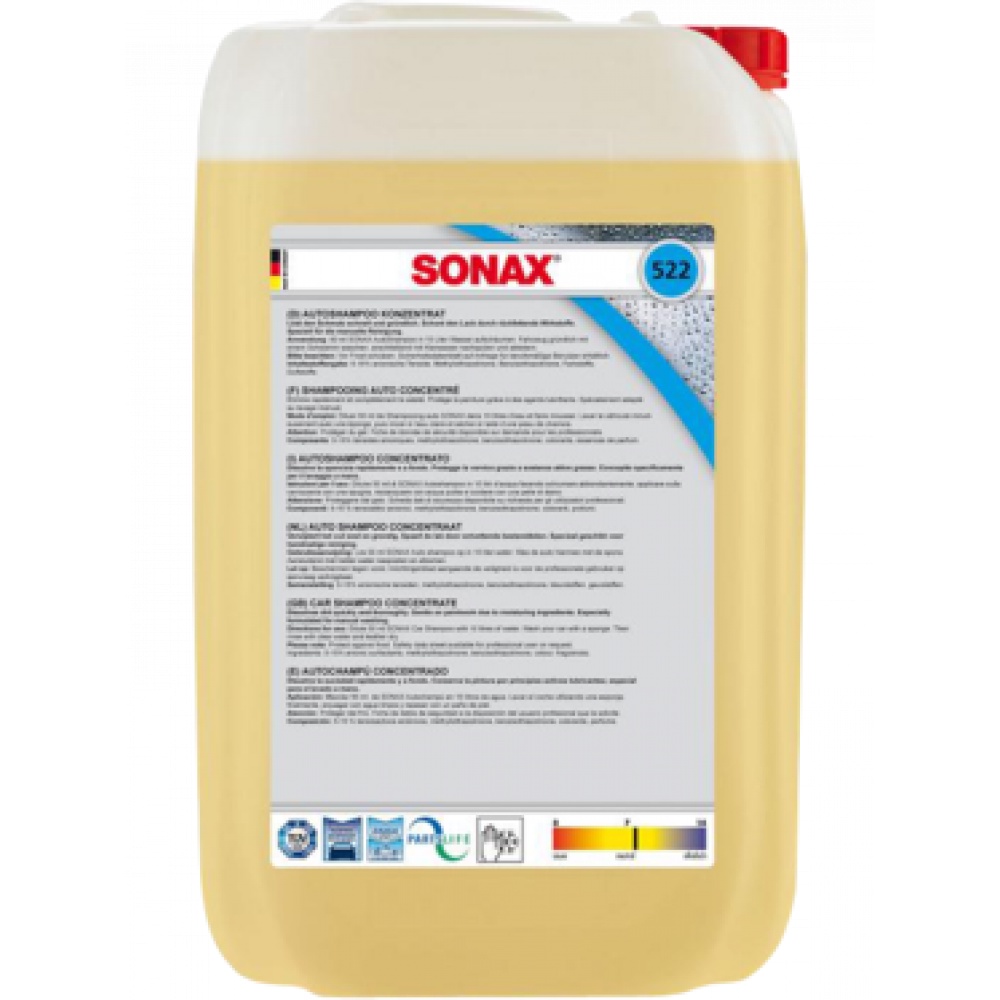 XÀ BÔNG RỬA XE TĂNG ĐỘ BÓNG CHO SƠN SONAX GLOSS SHAMPOO 25 LÍT 522705