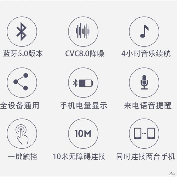 ∏✠✜Tai nghe Bluetooth không dây đơn và hai nhạc game Thể thao siêu nhỏ OPPO Huawei vivo Samsung Universal