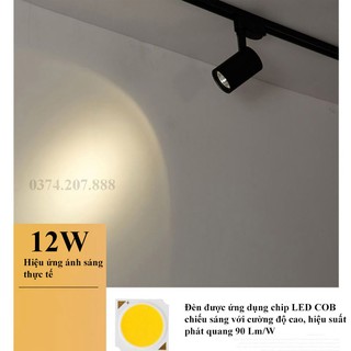 Đèn Rọi Ray COB 12W Siêu Sáng LUX [Den Roi]