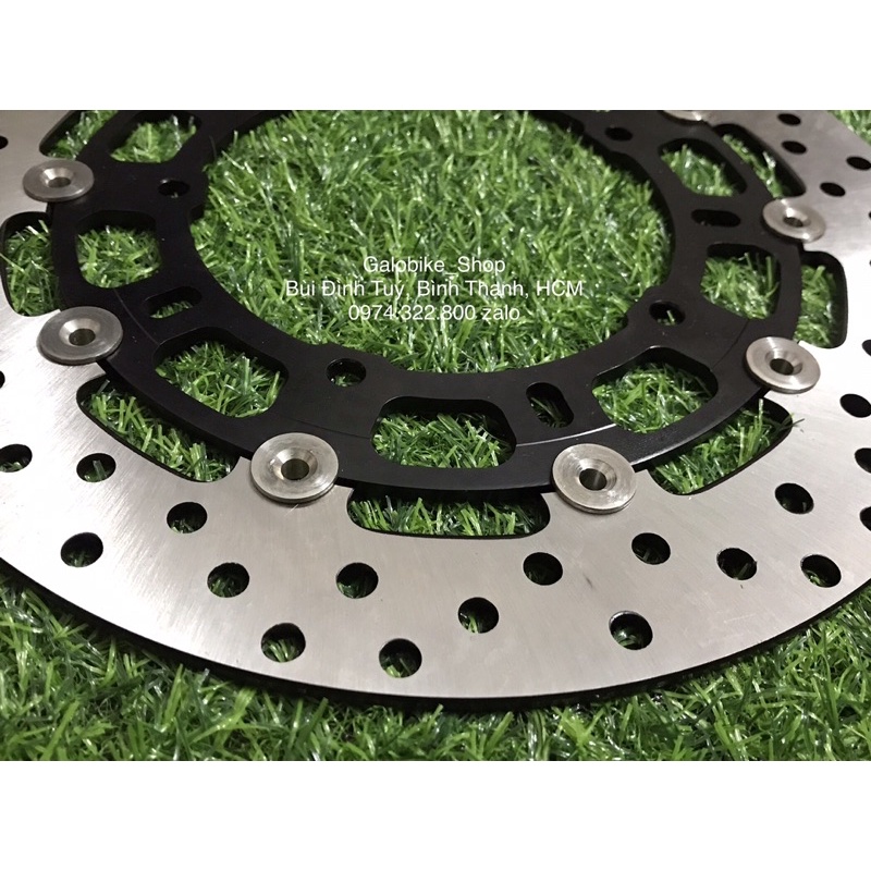 Combo đĩa R6 + pát heo CNC ráp chuẩn R15V3 và MT15
