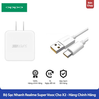 Bộ Sạc Nhanh Super Vooc Cho OPPO X2 - Hàng Chính Hãng