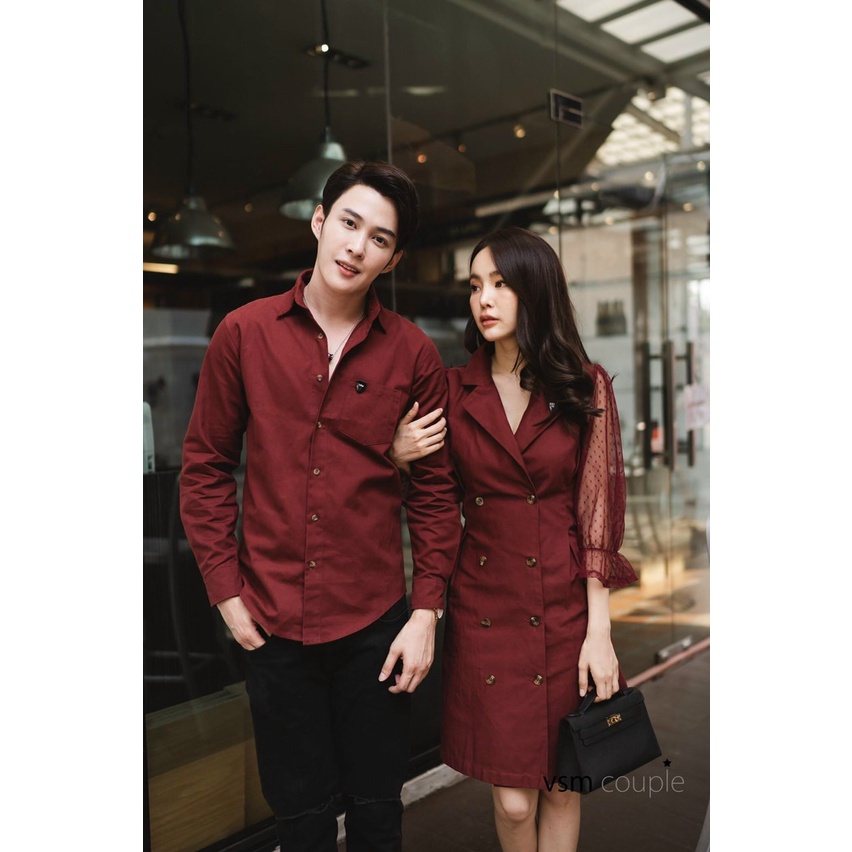 Set đồ đôi nam nữ thiết kế thanh lịch đi dự tiệc thời trang Miamo TN158