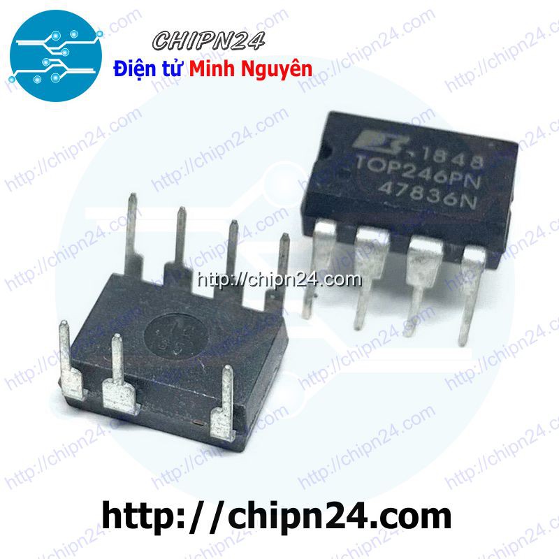 [1 CON] (DIP) IC TOP246 DIP-7 (TOP246PN TOP 246PN 246 34W 700V)