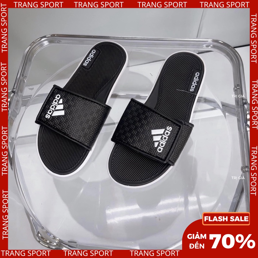 Dép adidas quai ngang nam cao cấp thiết kế siêu nhẹ chỉ 0,2gram