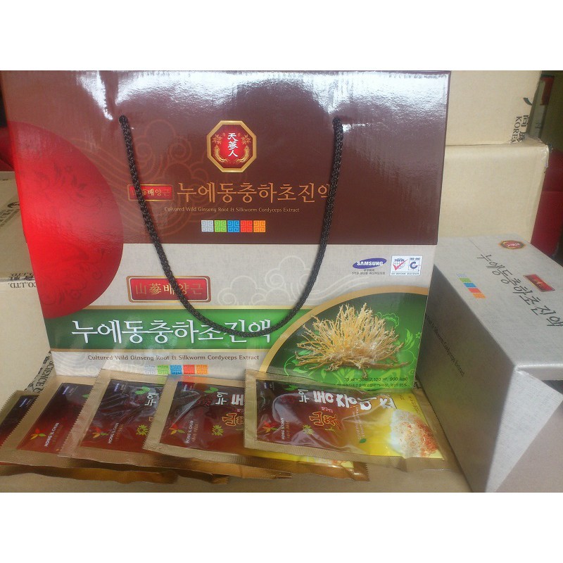 Nước Đông Trùng Hạ Thảo  Bio Sâm Núi Hàn Quốc