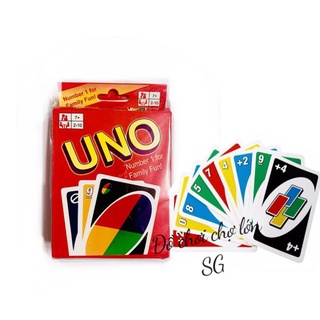 Bộ Bài UNO Giấy Cơ Bản 108 Lá