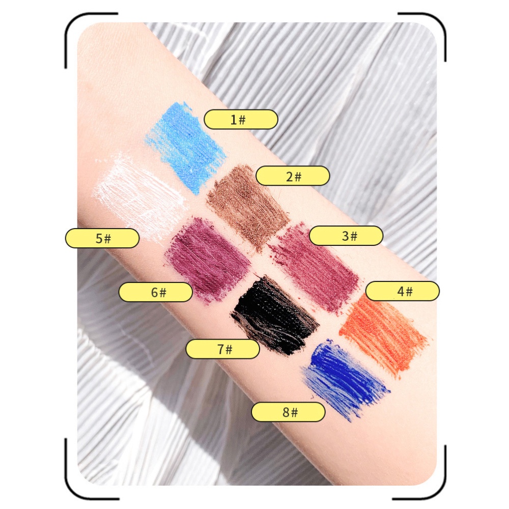 (Hàng Mới Về) Mascara Suikone Mini 8 Màu Lâu Trôi Chống Thấm Nước Đầu Cọ Nhỏ | BigBuy360 - bigbuy360.vn