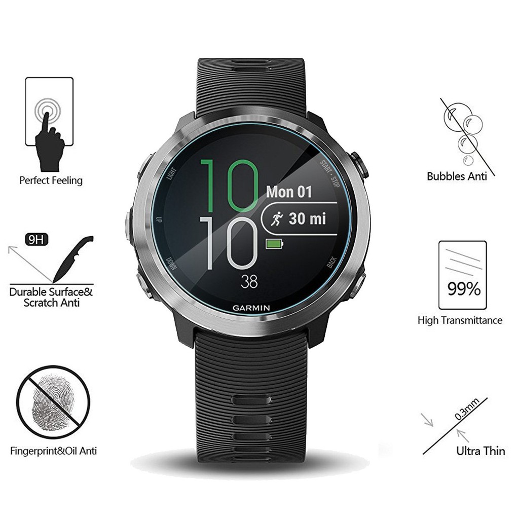 Kính Cường Lực Cho Đồng Hồ Thông Minh Garmin Forerunner 645