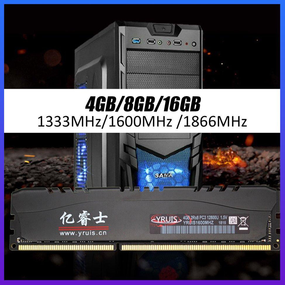 For YRUIS PC Memory RAM Memoria Module 3rd Generation Computer DDR3-4GB 8GB