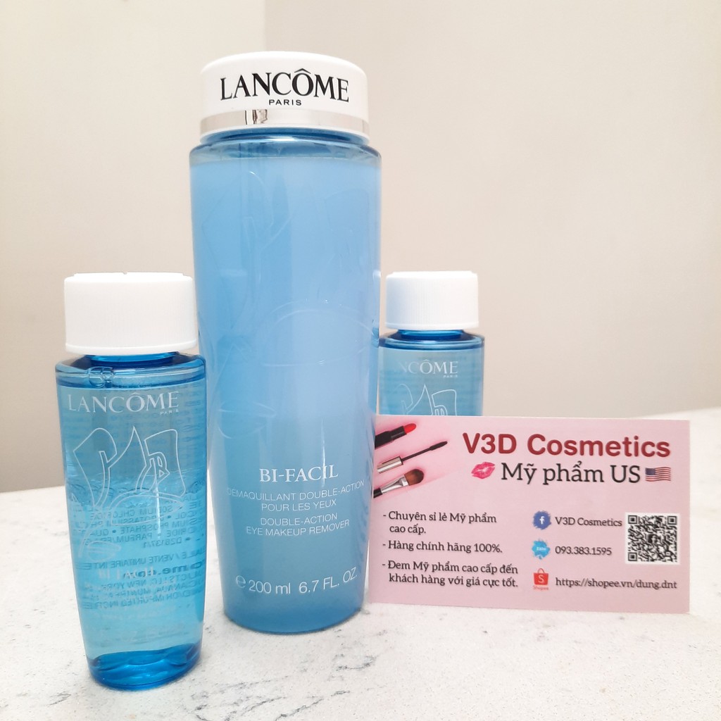 Nước tẩy trang LANCOME Double-Action Eye Makeup Remover (50ml-200ml)