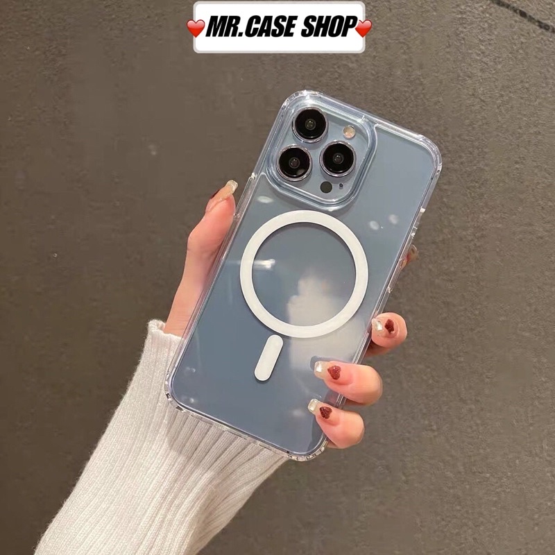 [ Có ip 14 ] Ốp lưng trong tích sạc không dây tiện lợi dành cho 11/11pm/12/12pm/13/13pm/14pro/14promax - Mr.Case