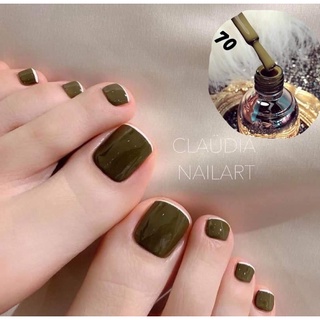 Sơn gel màu xanh rêu cực đẹp