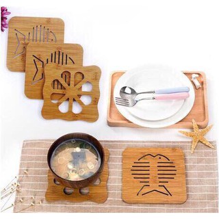 Miếng lót ly gỗ