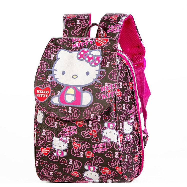 Ba Lô Thiết Kế Hình Kỳ Lân Hello Kitty Xinh Xắn Dành Cho Học Sinh