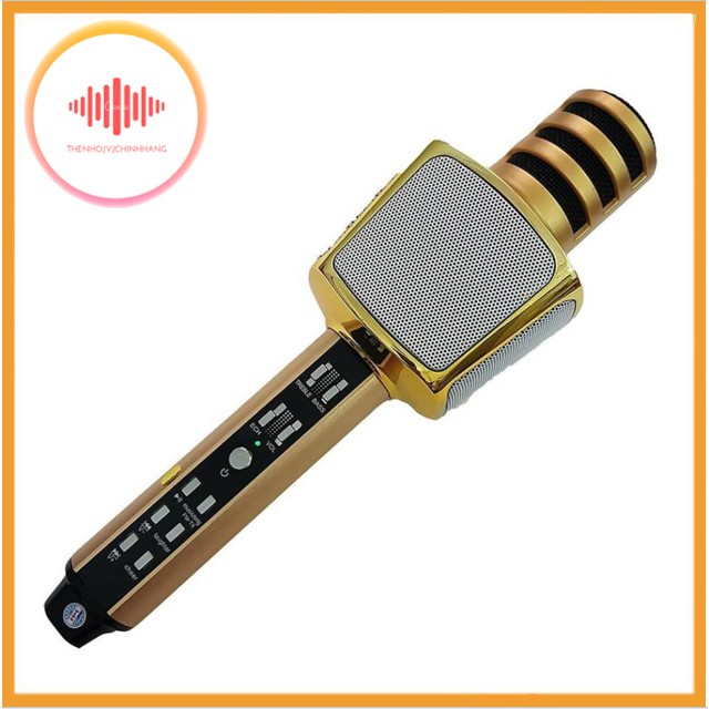 [Mã ELHACE giảm 4% đơn 300K] ⚡FREE SHIP⚡ Micro Karaoke SD-17 Mic Hút Nhạc To Bluetooth 3.0b hỗ trợ ghi âm không dây