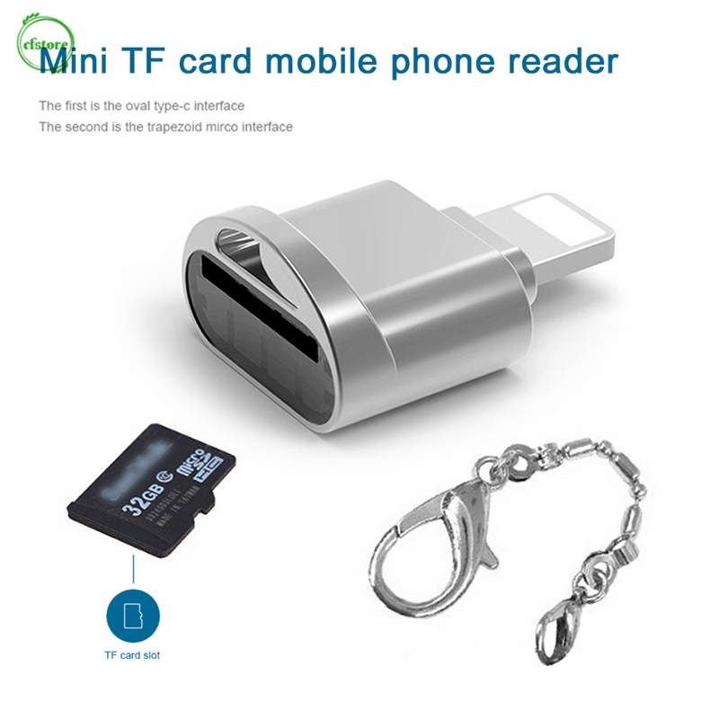 Đầu Đọc Thẻ Nhớ Sd Tf Usb 3.1 Dành Cho Iphone