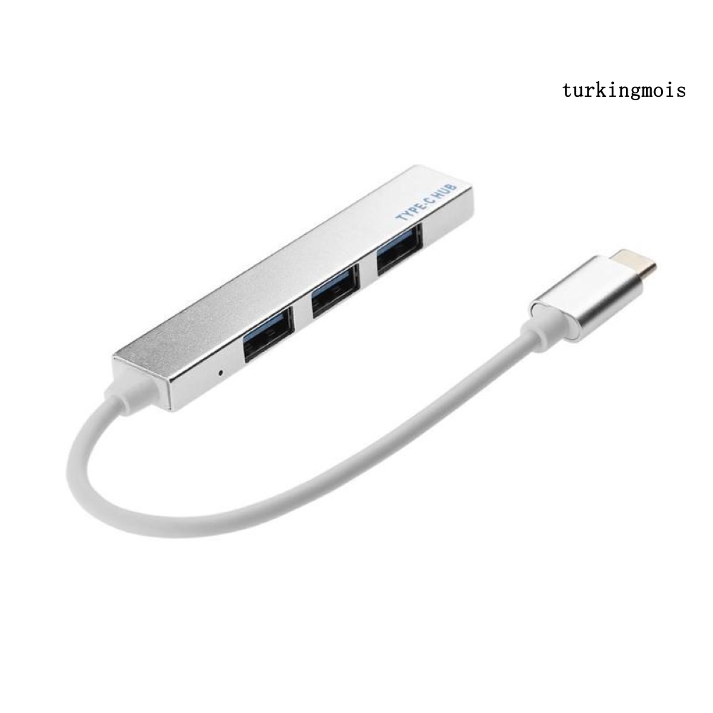 Bộ Chia 4 Cổng Usb Type C Nhỏ Gọn Tiện Dụng