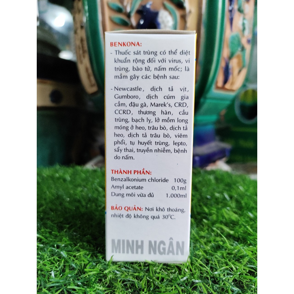 Thuốc trị nấm, vi khuẩn - Benkona (100ML)