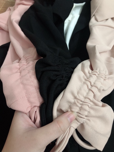 Áo Blazer Dáng Suông Tay Lỡ Rút Dây Cá Tính | BigBuy360 - bigbuy360.vn