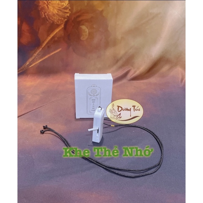 Máy Tụng Kinh - Niệm Phật 7 Điệu đeo cổ - Thẻ nhớ