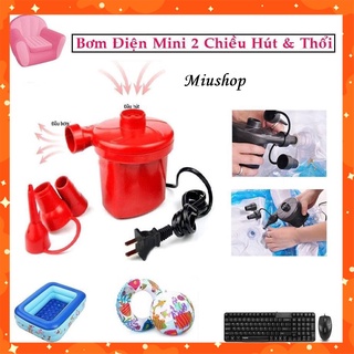 Bơm điện mini 2 chiều tiện dụng