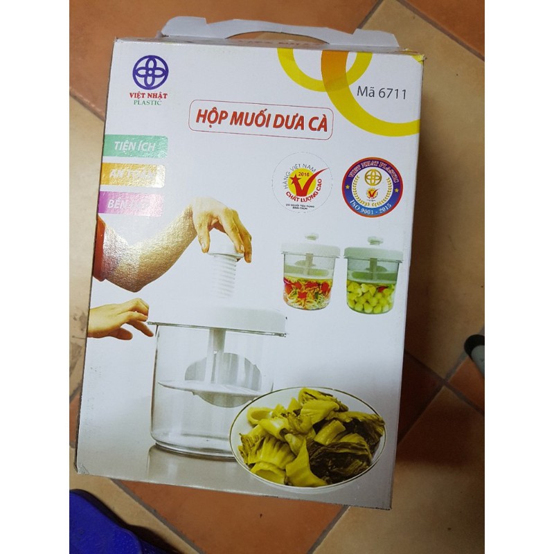 Hộp muối dưa cà Việt Nhật 6711 _ Loại Lớn