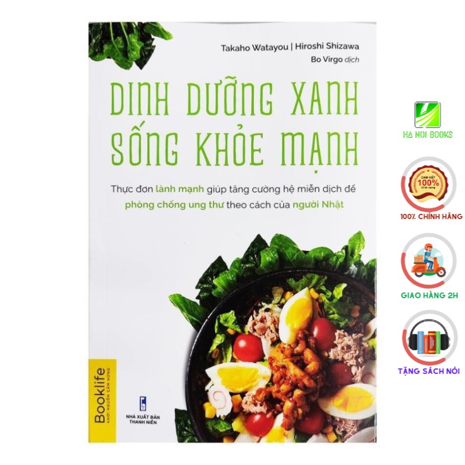 Sách - Dinh Dưỡng Xanh Sống Khỏe Mạnh [1980Books]