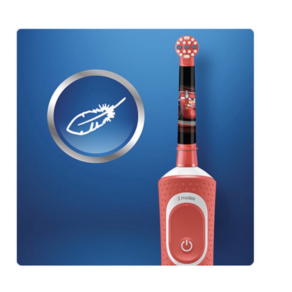 Bàn chải đánh răng điện bé trai Oralb STARTWAR (Made in Hungary) + Hàng tặng kèm nắp và khay