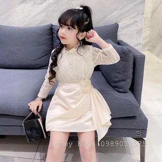 Váy Tiểu Thư-Váy Diện Tết Cho Bé