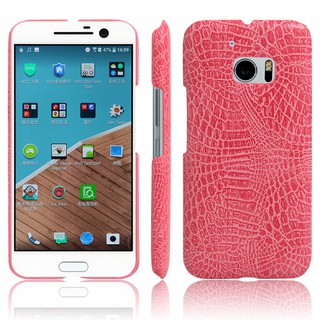 For HTC 10 M10 Case Crocodile Pattern Skin Hard Cover