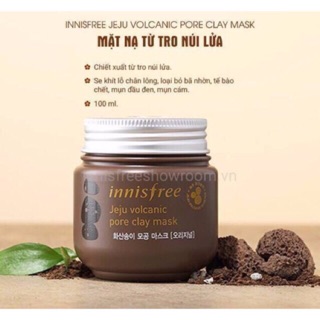 Mặt nạ đất sét Innisfree Jeju Volcanic Pore Clay Mask