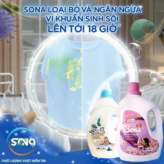 Nước giặt sinh học SONA 4.2kg