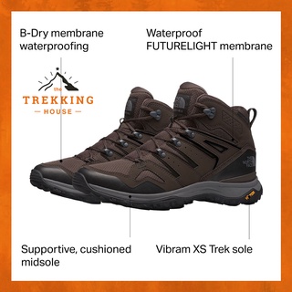 Giày leo núi trekking chống thấm nước The North Face - Giày phượt, outdoor, dã ngoại VNXK