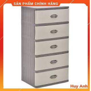 Tủ nhựa song long hàng đẹp, tủ ngăn kéo nhựa/tủ quần áo nhựa t222/t333/t888/t999/t666 - 3/4/5 tầng