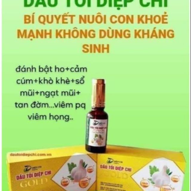Dầu tỏi diệp chi