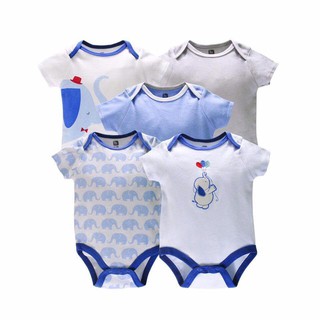Set 5 body cho bé cho bé  từ sơ sinh đến 10kg