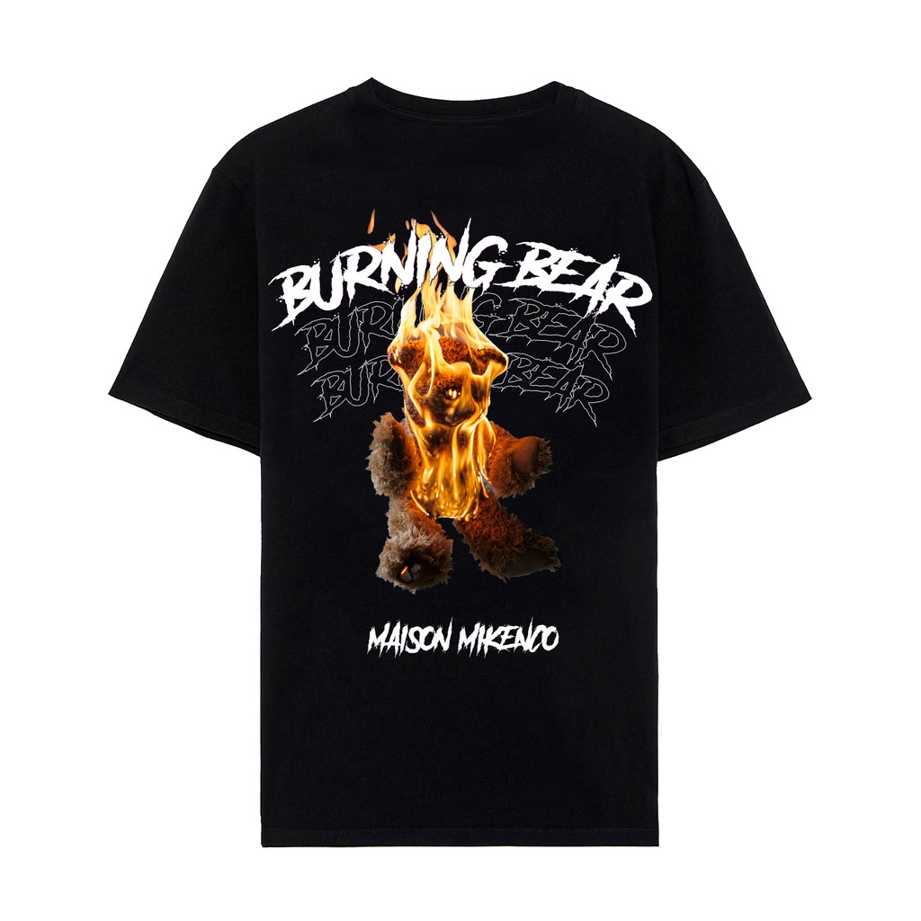 Áo phông nam MIKENCO Burning bear