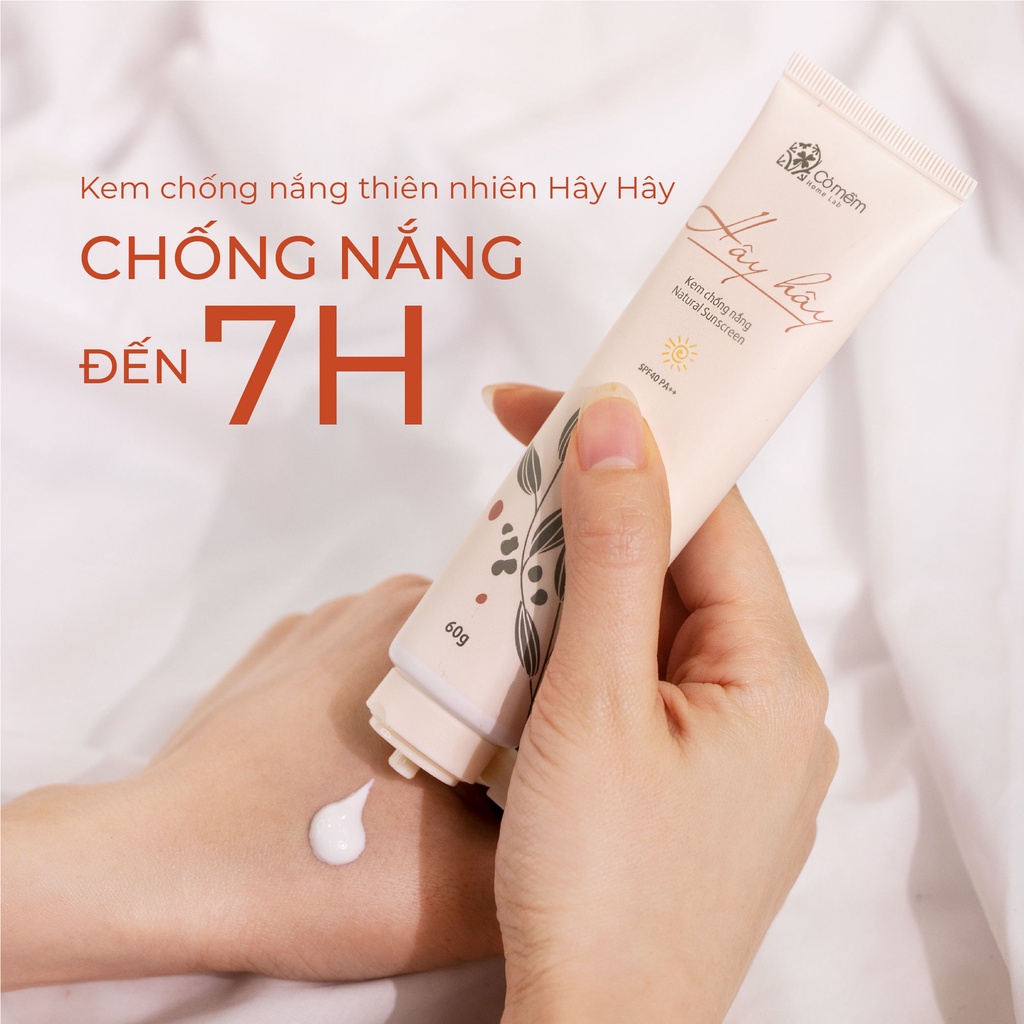 Bộ Trang Điểm Tự Nhiên 2 Bước Hây Hây Cỏ Mềm 90g