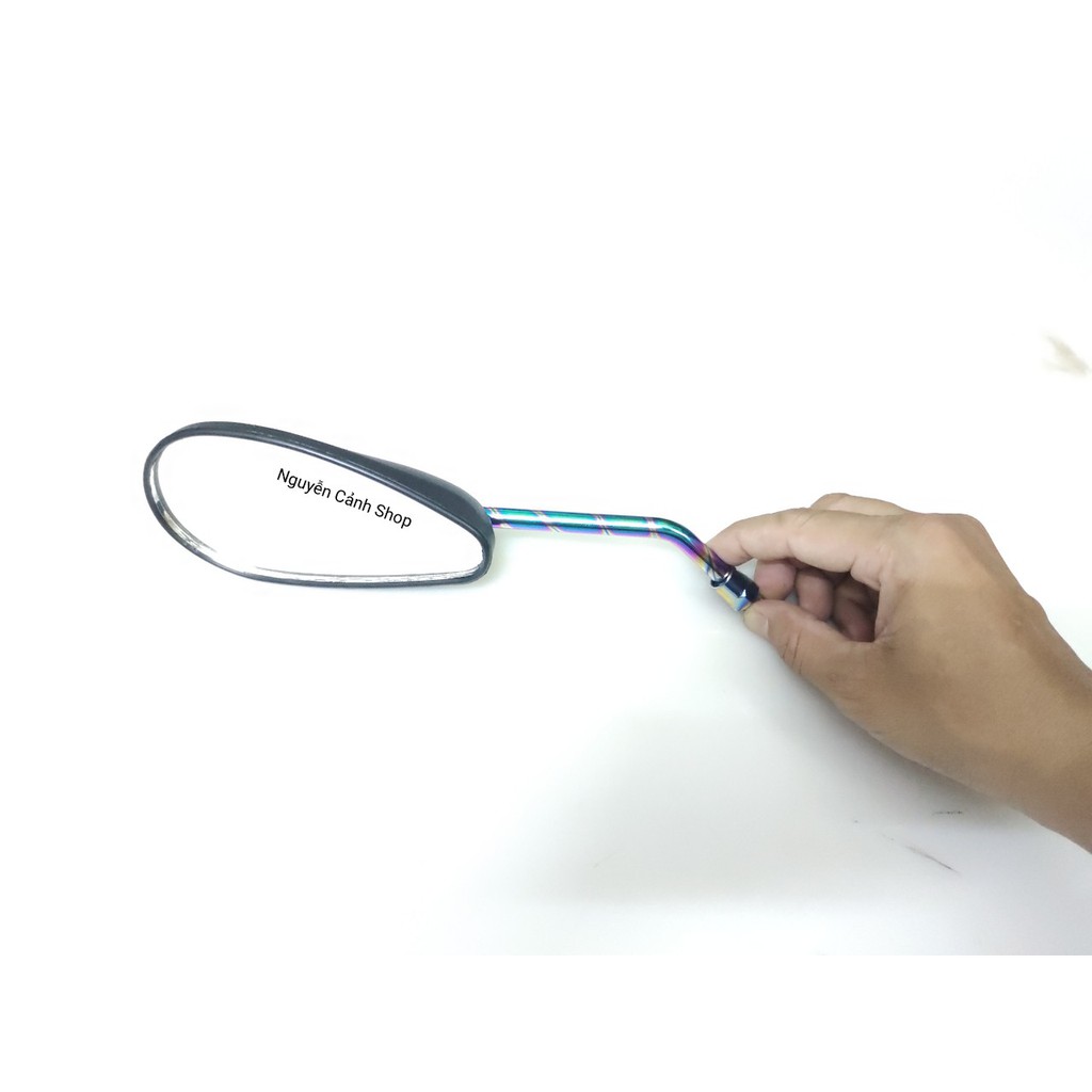 Kiếng hậu giọt nước chân 10li thuận cho xe máy