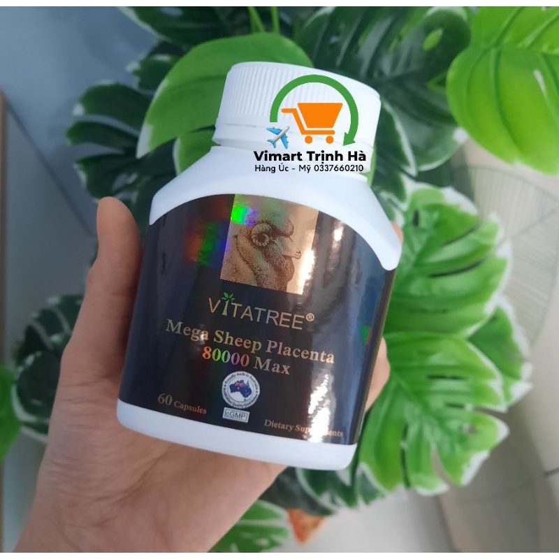 Viên uống nhau thai cừu vitatree  Nhau cừu vitatree 80000