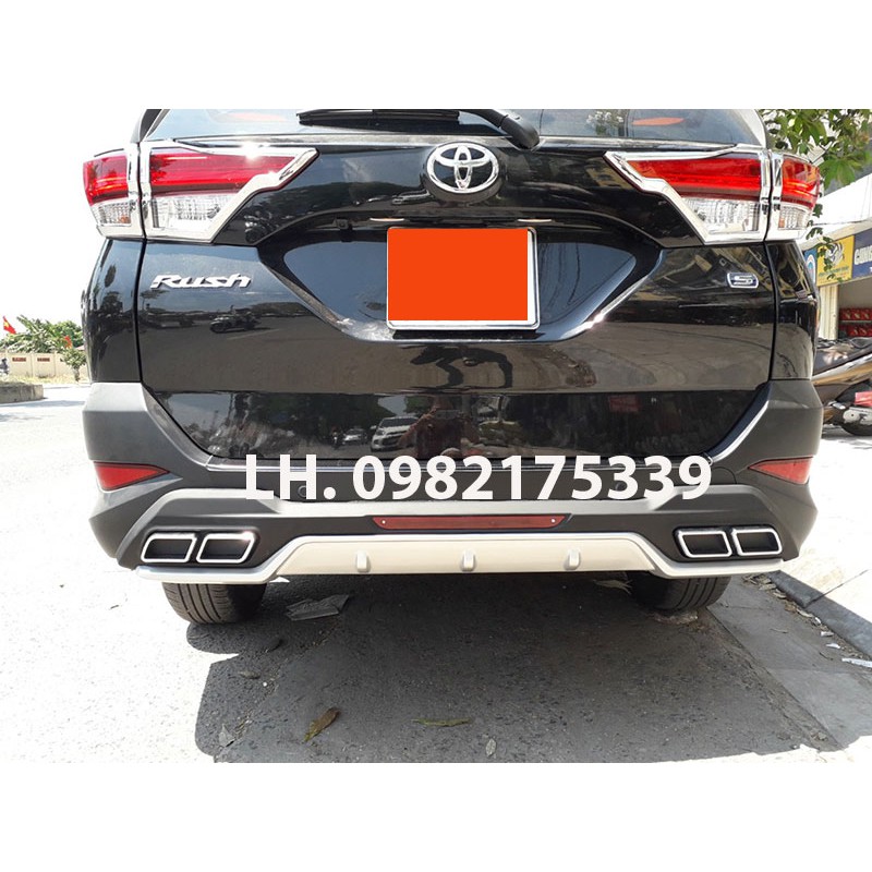 Trang trí trước sau RUSH, Cản ốp trước sau Rush