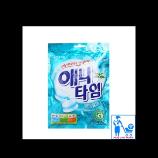 Kẹo bạc hà hàn quốc anytime gói 60g kẹo không đường