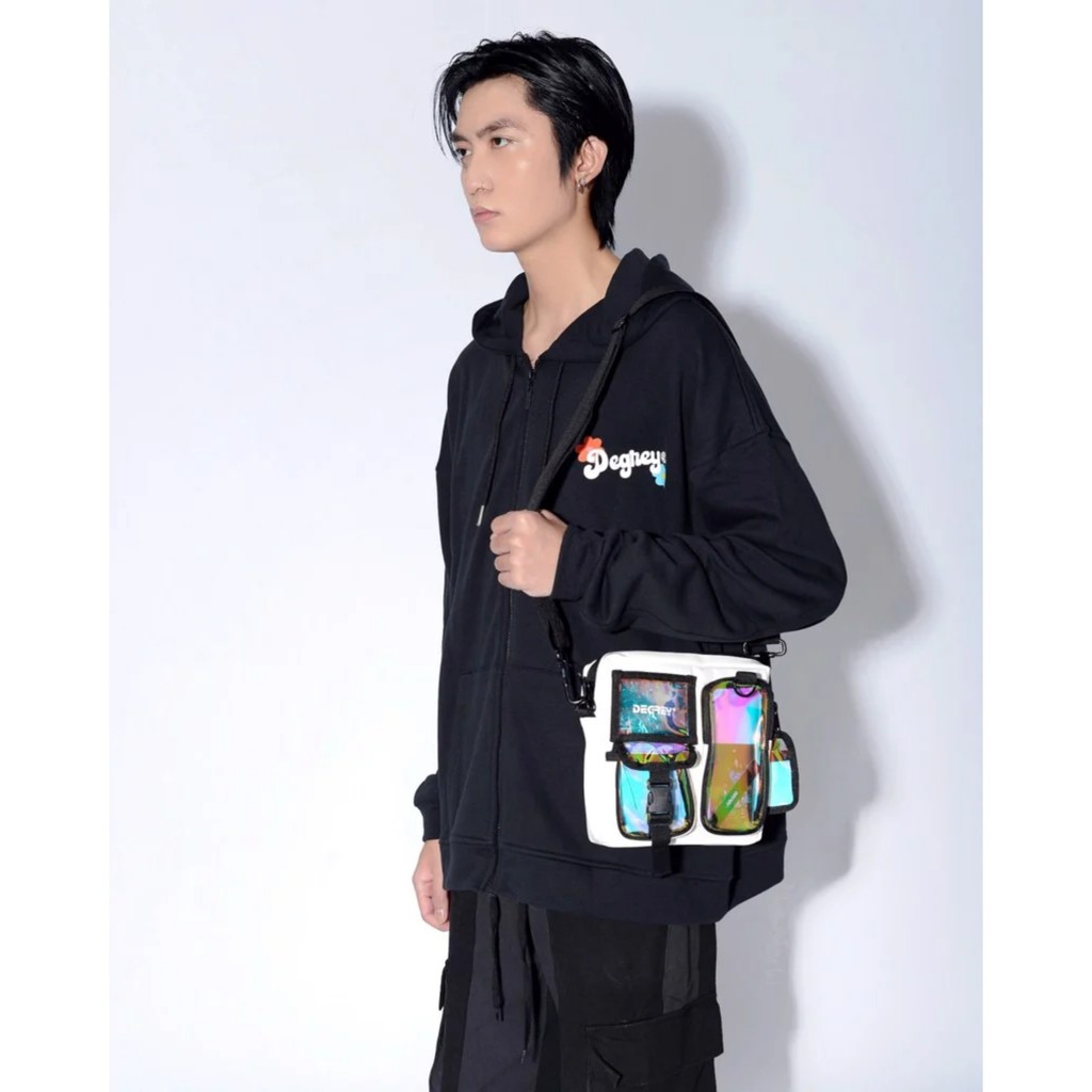 Túi đeo chéo Degrey mini shoulder bag (Chuẩn cao cấp 1-1) nam nữ vukita157 | BigBuy360 - bigbuy360.vn