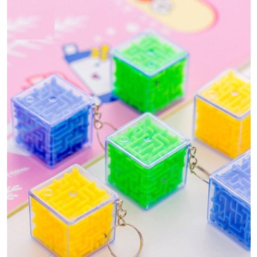 Đồ chơi khối mê cung móc khóa 3D thông minh giúp cho bé phát triển trí tuệ