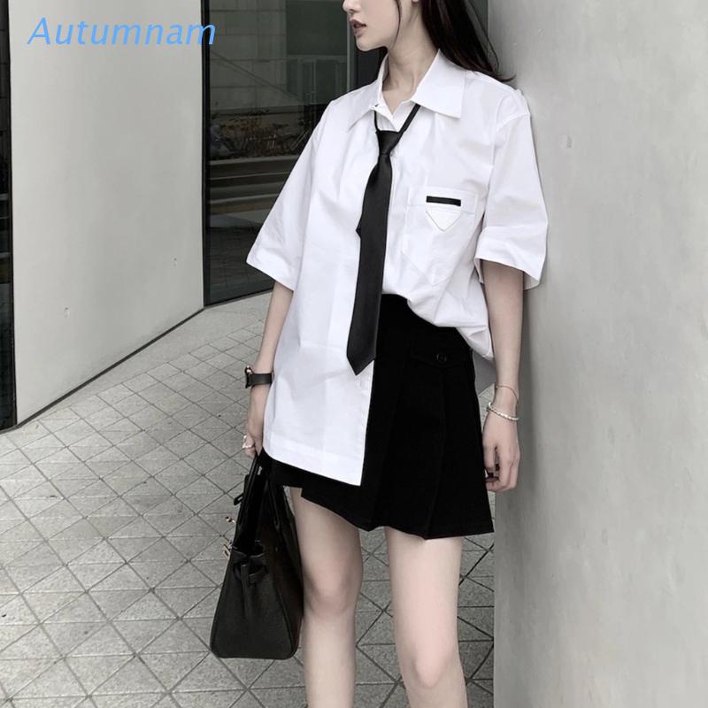 Cà vạt màu đen trơn có khóa kéo điều chỉnh được phong cách cổ điển cho nam nữ