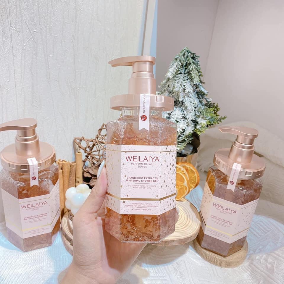 Sữa tắm nước hoa Weilaiya, sữa tắm hương nước hoa, sữa tắm hoa hồng Weilaiya | BigBuy360 - bigbuy360.vn