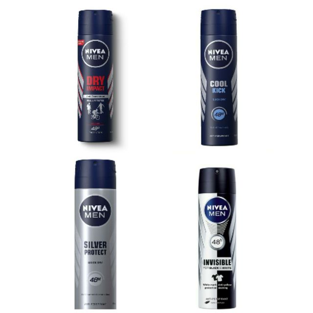 Xịt ngăn mùi NIVEA Men 150ml INVISIBLE