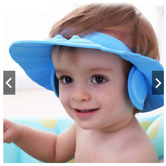 Combo 12 mũ gội cho bé có bịt tai
