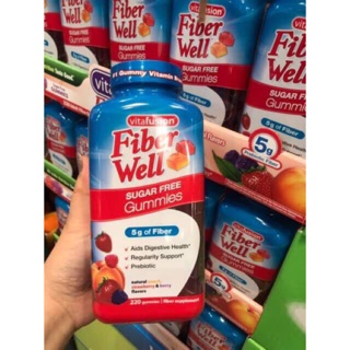 Kẹo dẻo rau củ quả fiber well vitafusion của Mỹ