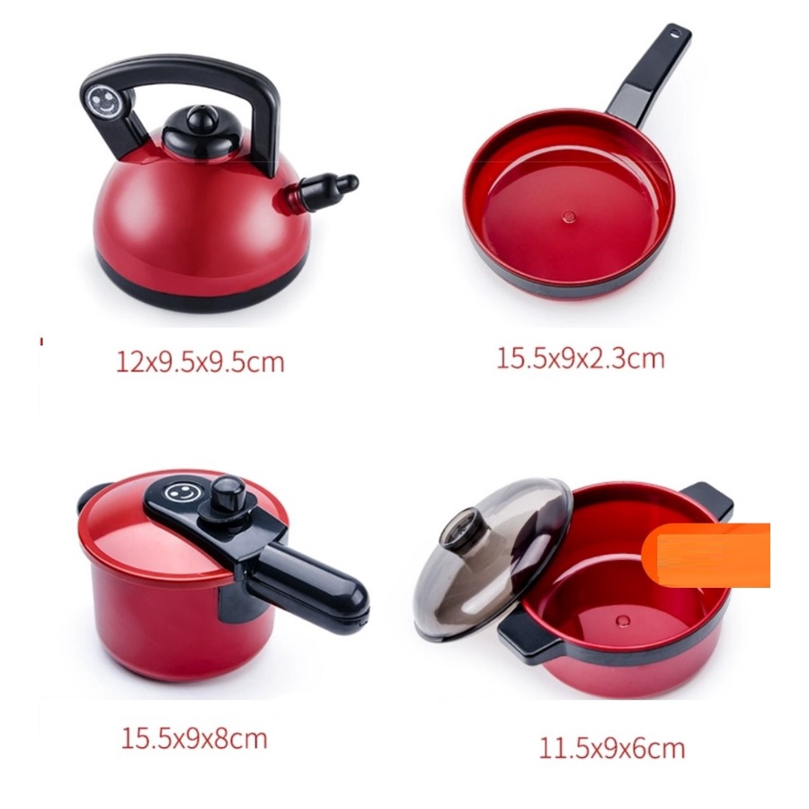 Đồ chơi nấu ăn 36 món Mini kitchen nhựa cao cấp